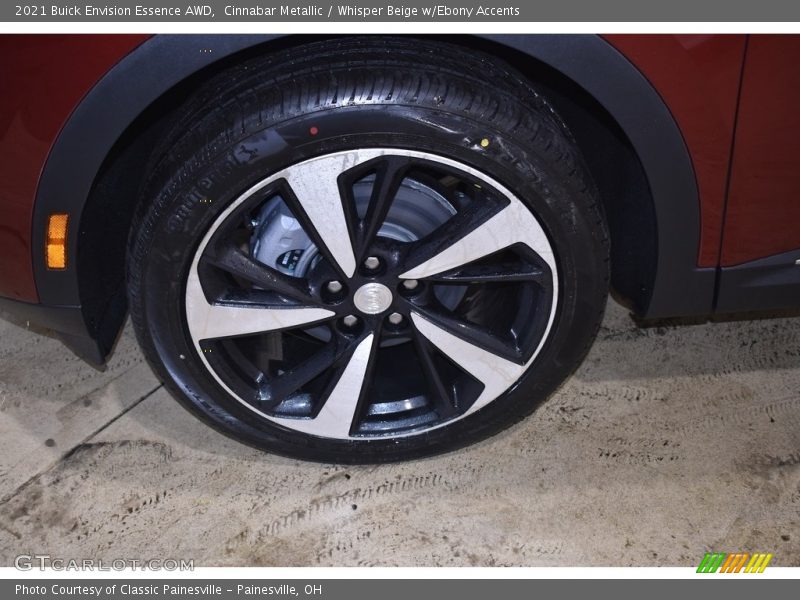 Cinnabar Metallic / Whisper Beige w/Ebony Accents 2021 Buick Envision Essence AWD