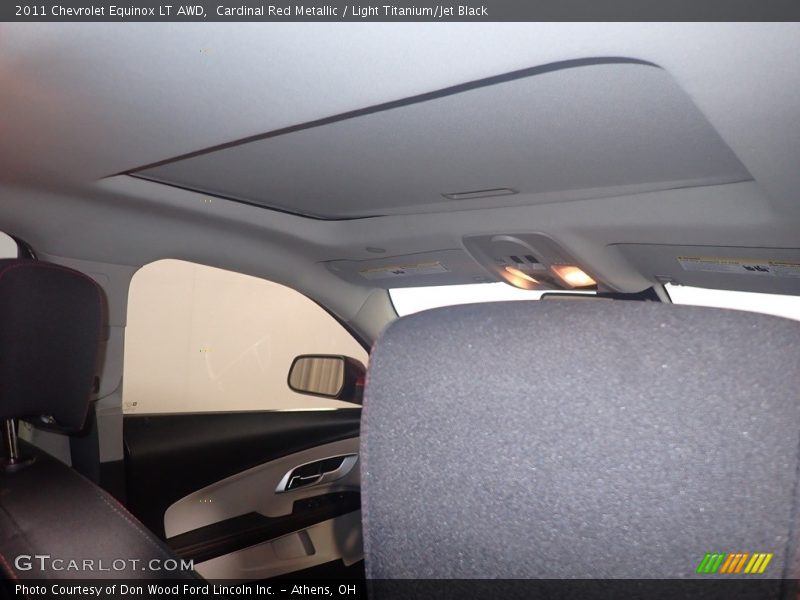 Cardinal Red Metallic / Light Titanium/Jet Black 2011 Chevrolet Equinox LT AWD