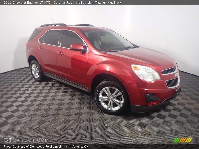 Cardinal Red Metallic / Light Titanium/Jet Black 2011 Chevrolet Equinox LT AWD