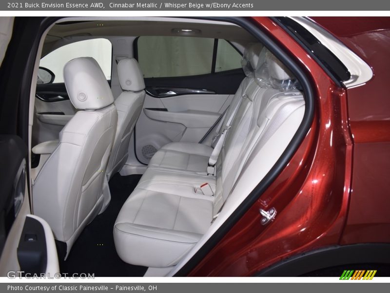 Cinnabar Metallic / Whisper Beige w/Ebony Accents 2021 Buick Envision Essence AWD