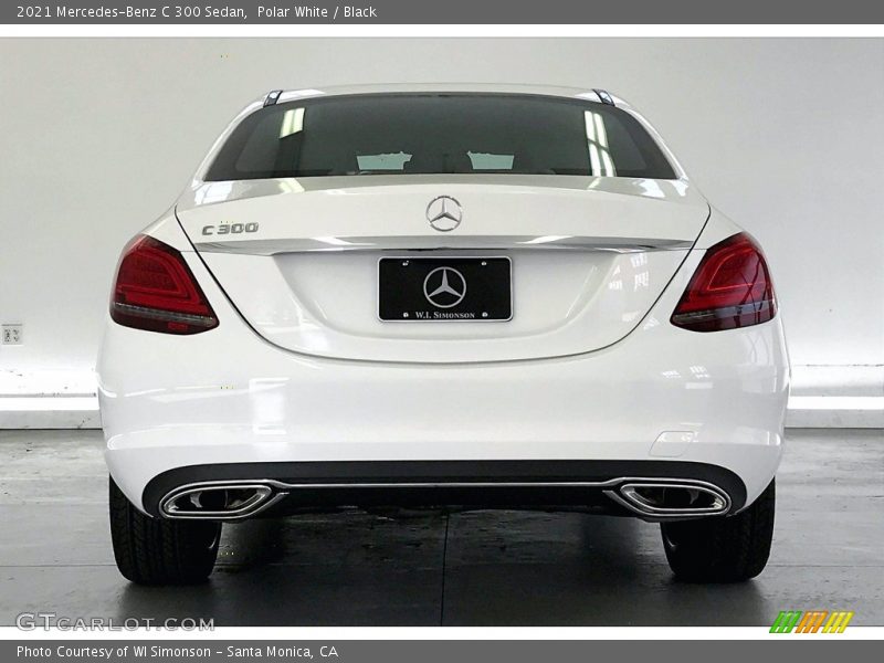 Polar White / Black 2021 Mercedes-Benz C 300 Sedan