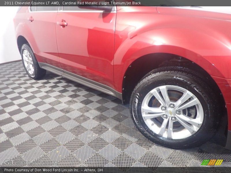 Cardinal Red Metallic / Light Titanium/Jet Black 2011 Chevrolet Equinox LT AWD