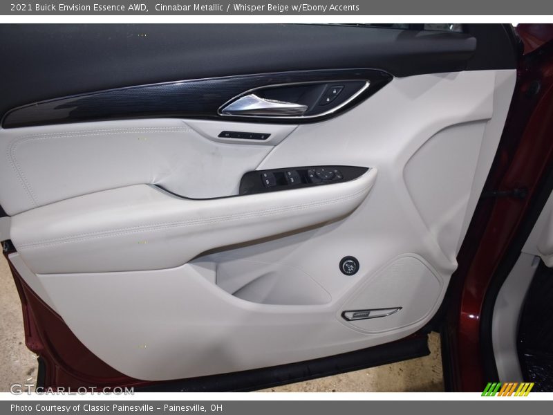 Cinnabar Metallic / Whisper Beige w/Ebony Accents 2021 Buick Envision Essence AWD