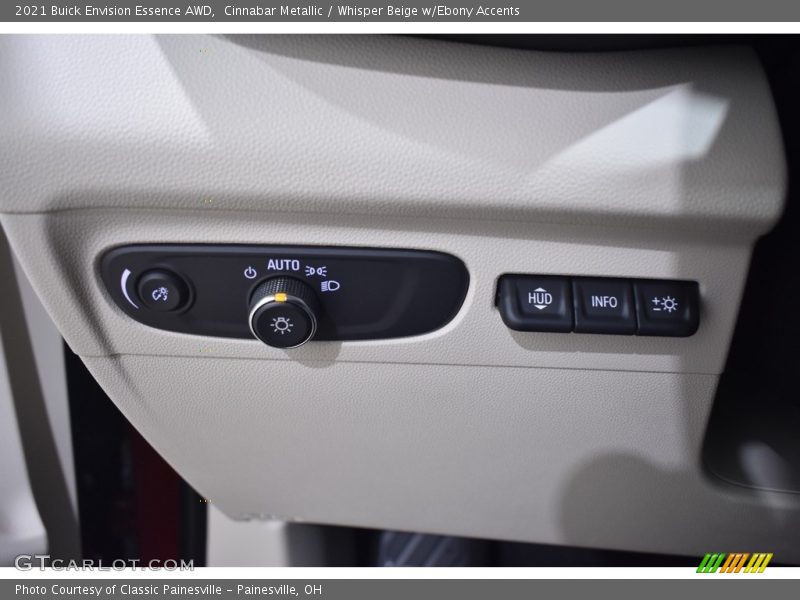 Cinnabar Metallic / Whisper Beige w/Ebony Accents 2021 Buick Envision Essence AWD