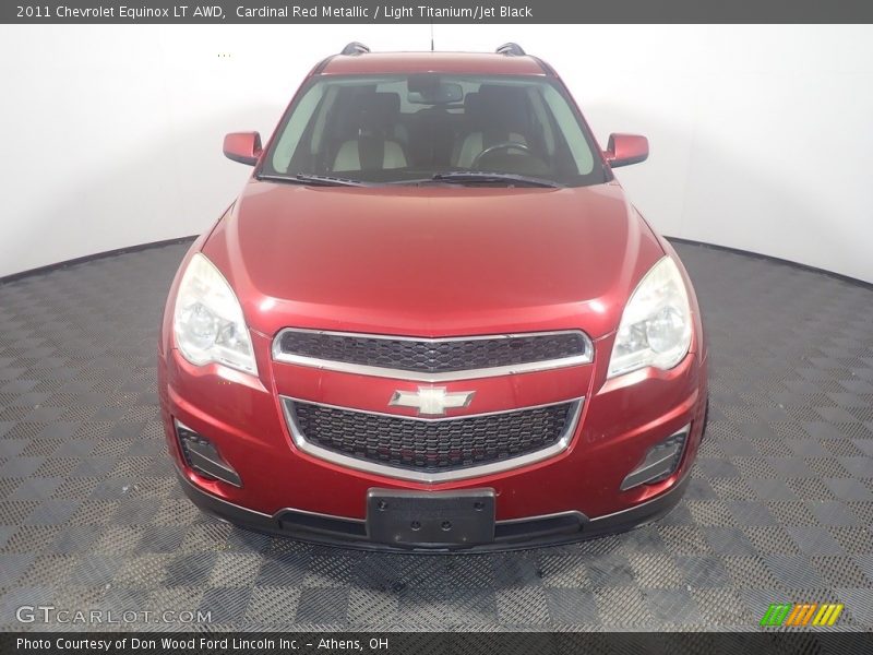 Cardinal Red Metallic / Light Titanium/Jet Black 2011 Chevrolet Equinox LT AWD