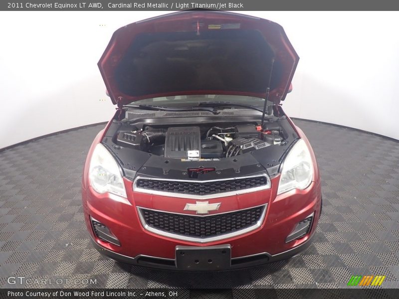 Cardinal Red Metallic / Light Titanium/Jet Black 2011 Chevrolet Equinox LT AWD