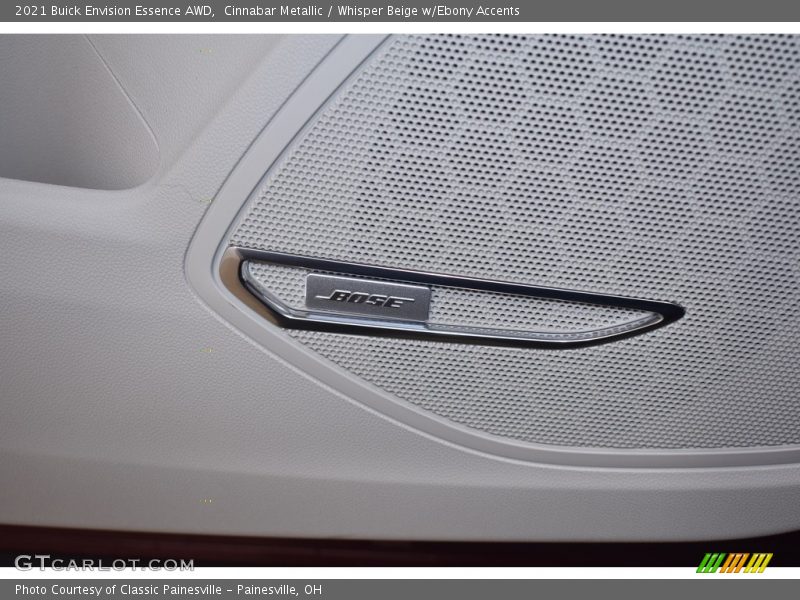Cinnabar Metallic / Whisper Beige w/Ebony Accents 2021 Buick Envision Essence AWD