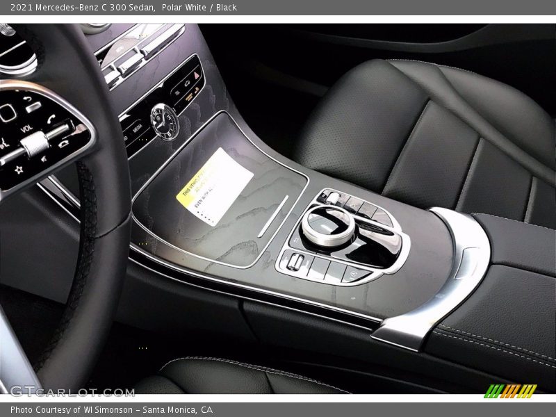 Polar White / Black 2021 Mercedes-Benz C 300 Sedan