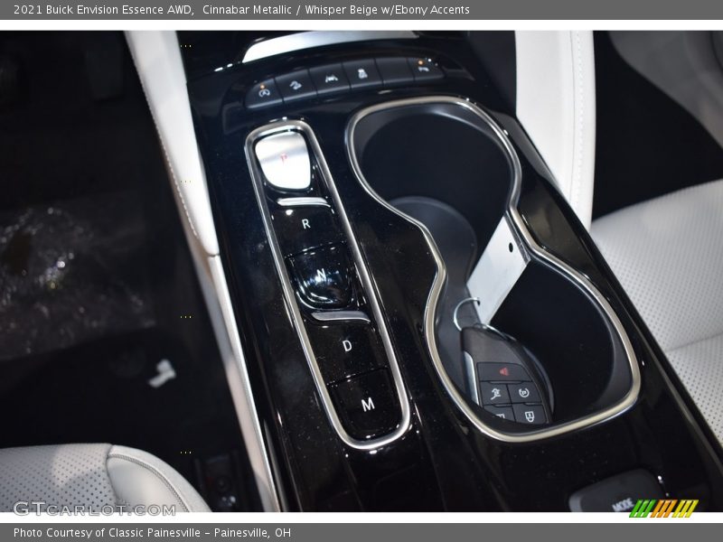 Cinnabar Metallic / Whisper Beige w/Ebony Accents 2021 Buick Envision Essence AWD