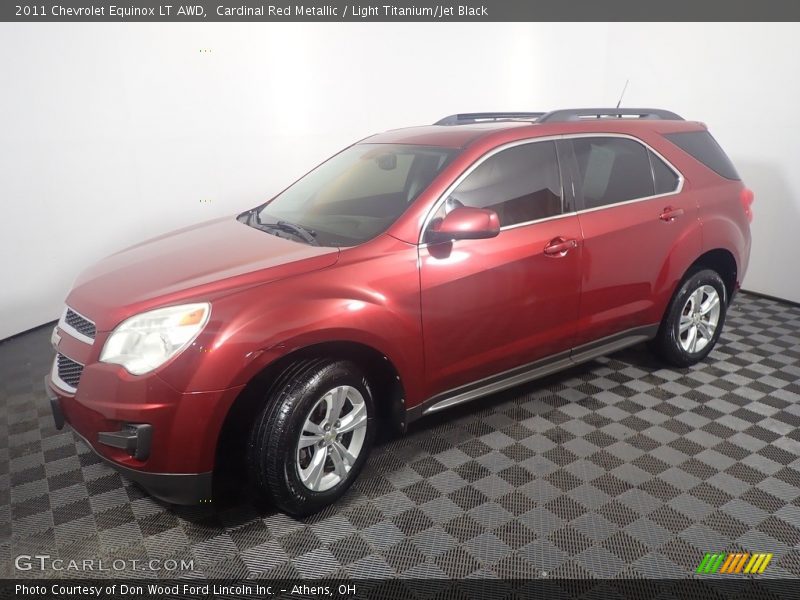 Cardinal Red Metallic / Light Titanium/Jet Black 2011 Chevrolet Equinox LT AWD