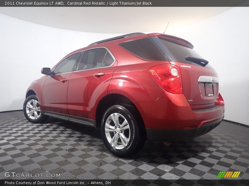 Cardinal Red Metallic / Light Titanium/Jet Black 2011 Chevrolet Equinox LT AWD