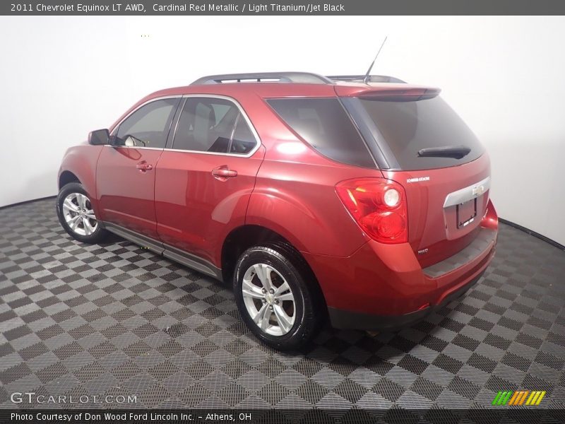 Cardinal Red Metallic / Light Titanium/Jet Black 2011 Chevrolet Equinox LT AWD