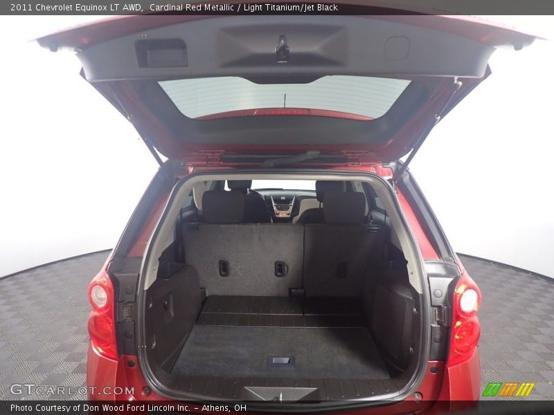 Cardinal Red Metallic / Light Titanium/Jet Black 2011 Chevrolet Equinox LT AWD