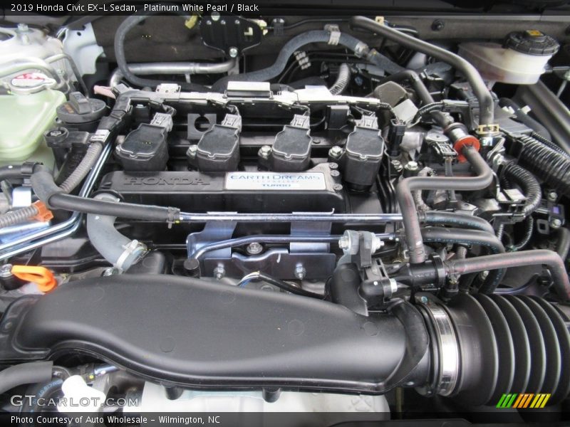  2019 Civic EX-L Sedan Engine - 1.5 Liter Turbocharged DOHC 16-Valve i-VTEC 4 Cylinder