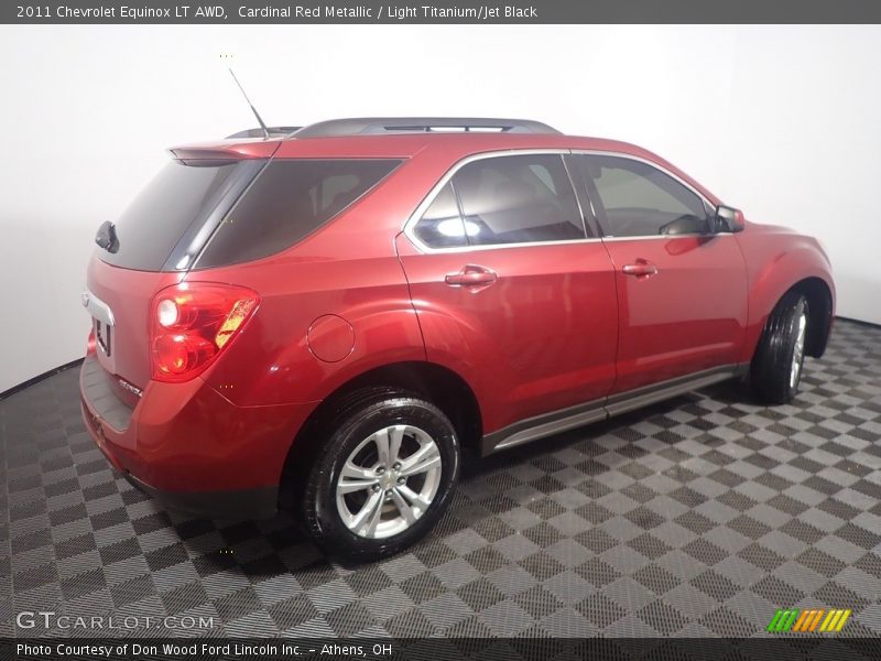 Cardinal Red Metallic / Light Titanium/Jet Black 2011 Chevrolet Equinox LT AWD