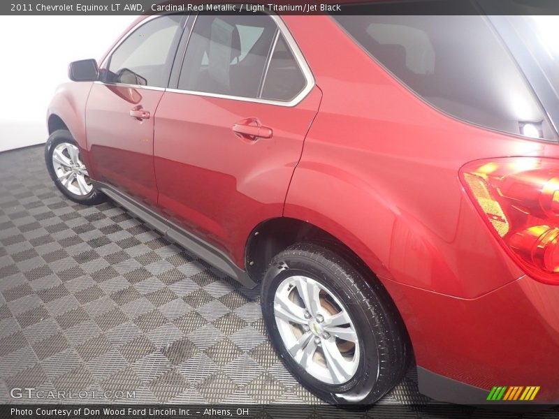 Cardinal Red Metallic / Light Titanium/Jet Black 2011 Chevrolet Equinox LT AWD