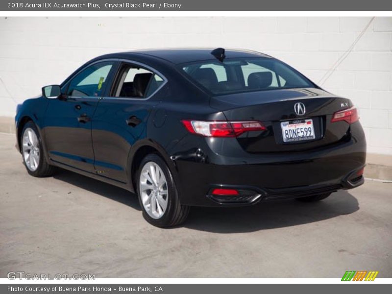 Crystal Black Pearl / Ebony 2018 Acura ILX Acurawatch Plus
