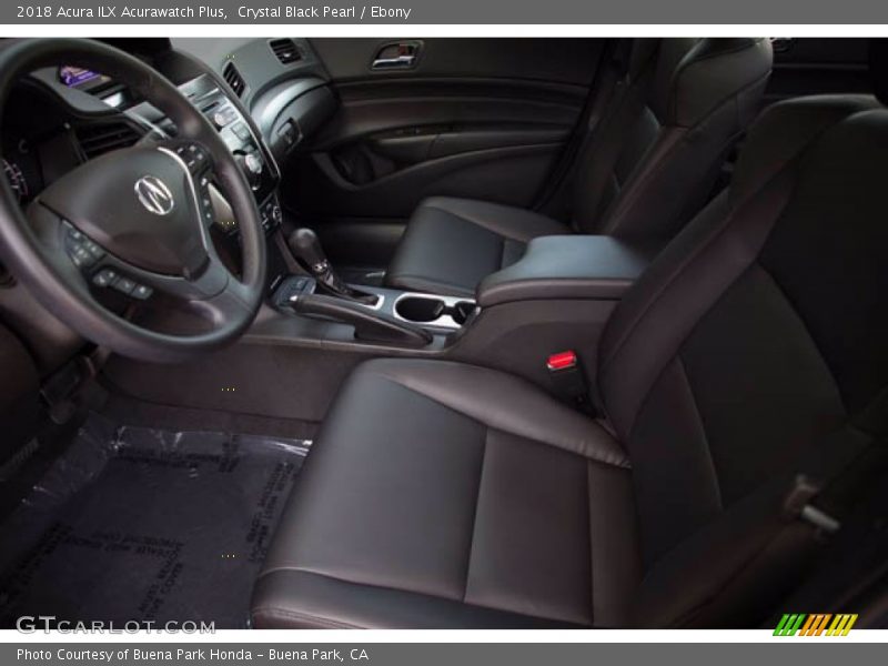 Crystal Black Pearl / Ebony 2018 Acura ILX Acurawatch Plus