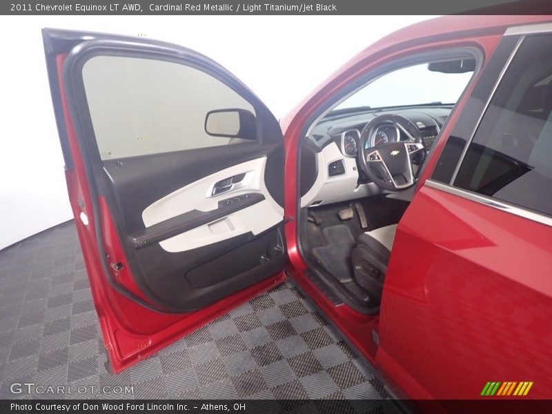 Cardinal Red Metallic / Light Titanium/Jet Black 2011 Chevrolet Equinox LT AWD