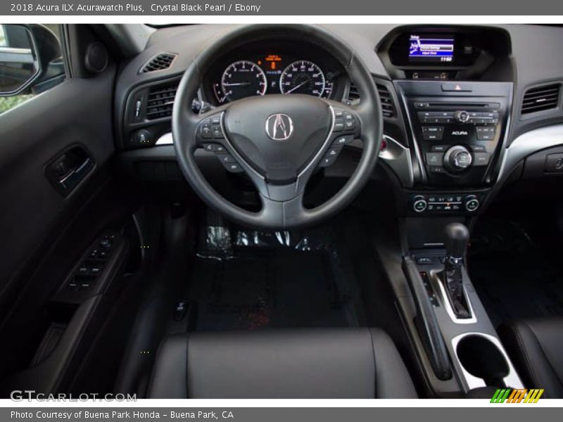 Crystal Black Pearl / Ebony 2018 Acura ILX Acurawatch Plus