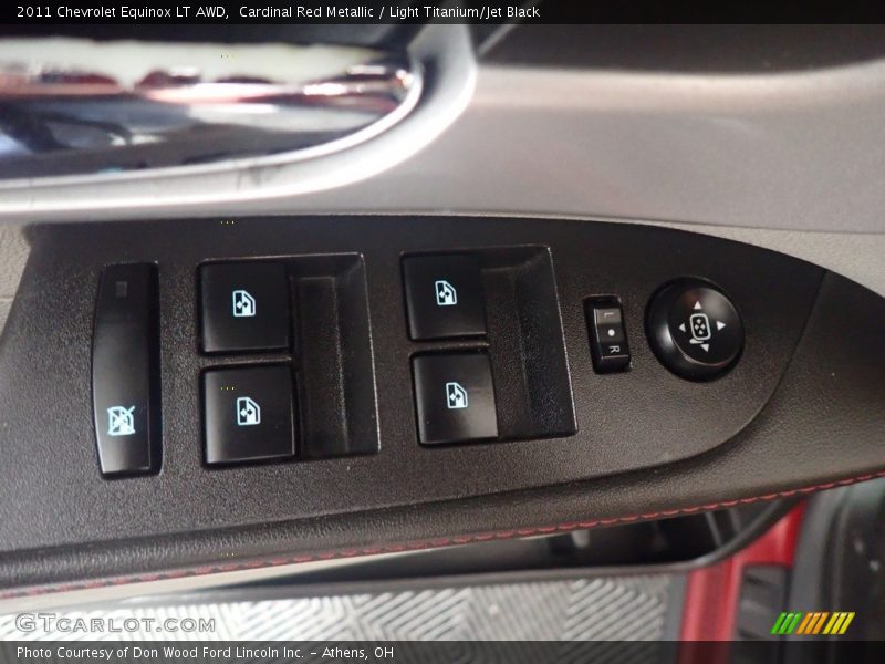Cardinal Red Metallic / Light Titanium/Jet Black 2011 Chevrolet Equinox LT AWD