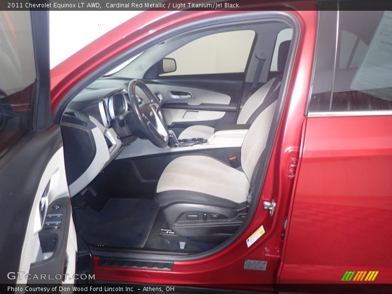 Cardinal Red Metallic / Light Titanium/Jet Black 2011 Chevrolet Equinox LT AWD