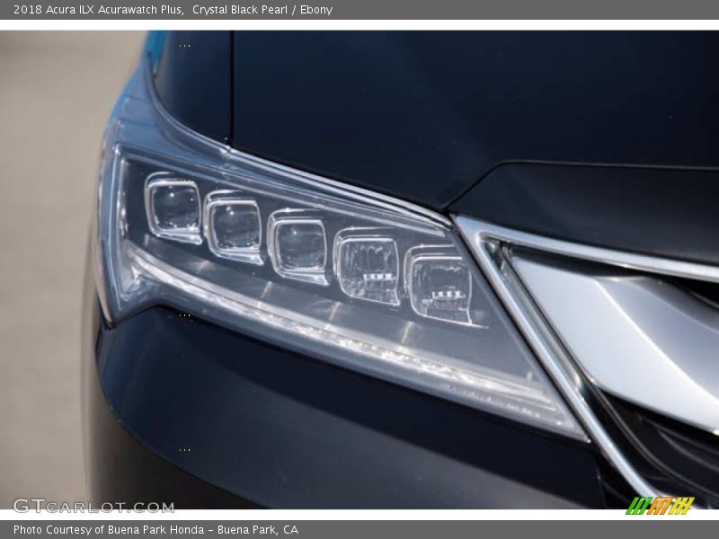 Crystal Black Pearl / Ebony 2018 Acura ILX Acurawatch Plus