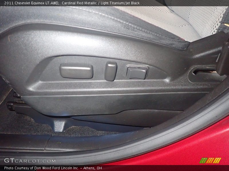 Cardinal Red Metallic / Light Titanium/Jet Black 2011 Chevrolet Equinox LT AWD