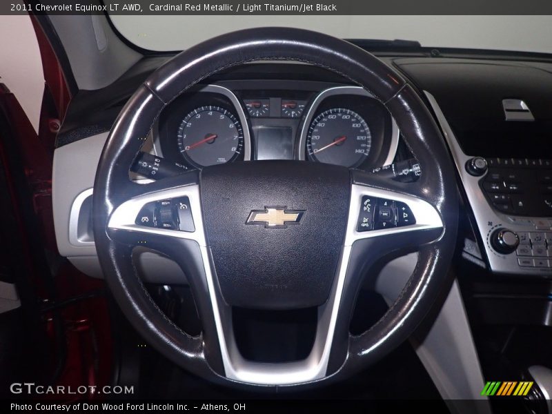 Cardinal Red Metallic / Light Titanium/Jet Black 2011 Chevrolet Equinox LT AWD