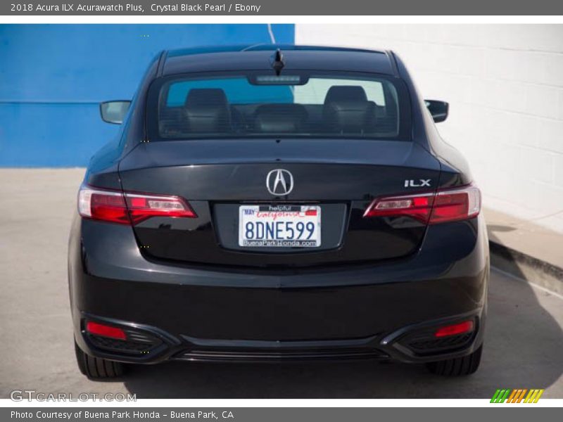 Crystal Black Pearl / Ebony 2018 Acura ILX Acurawatch Plus