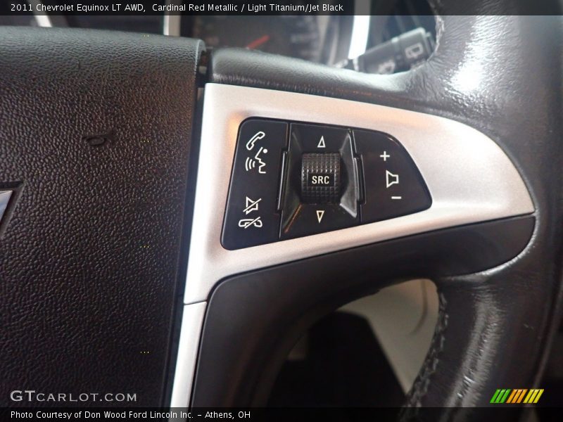 Cardinal Red Metallic / Light Titanium/Jet Black 2011 Chevrolet Equinox LT AWD