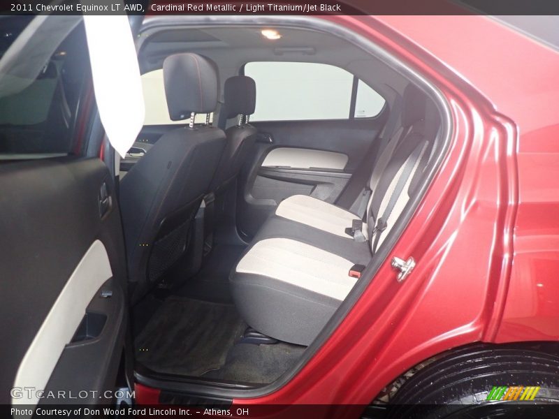Cardinal Red Metallic / Light Titanium/Jet Black 2011 Chevrolet Equinox LT AWD