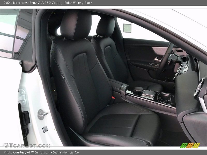 Polar White / Black 2021 Mercedes-Benz CLA 250 Coupe