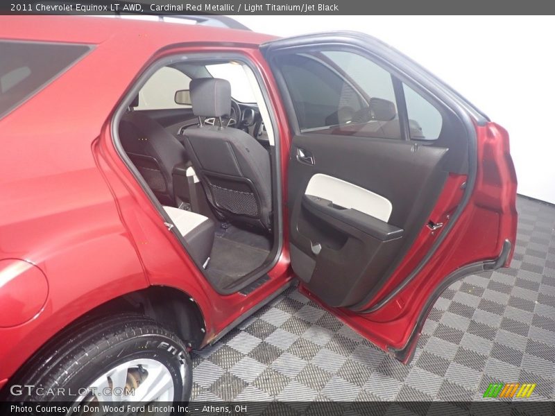 Cardinal Red Metallic / Light Titanium/Jet Black 2011 Chevrolet Equinox LT AWD