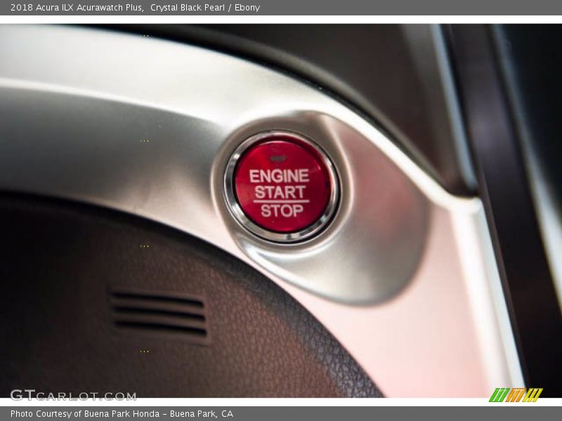 Crystal Black Pearl / Ebony 2018 Acura ILX Acurawatch Plus