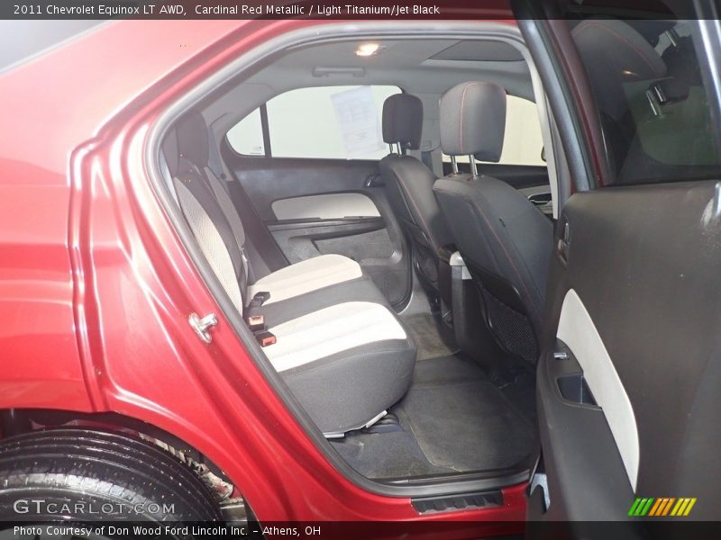Cardinal Red Metallic / Light Titanium/Jet Black 2011 Chevrolet Equinox LT AWD