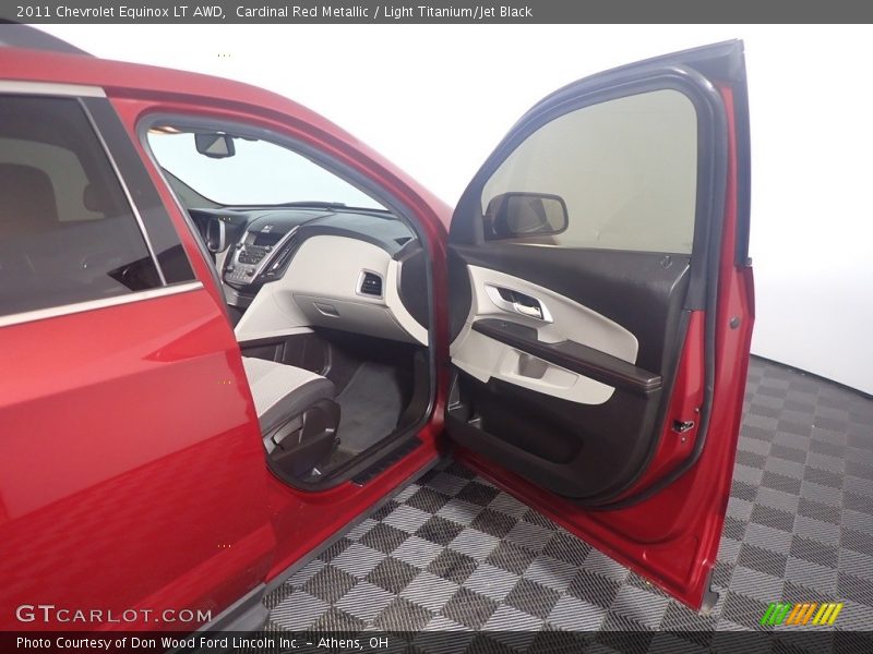Cardinal Red Metallic / Light Titanium/Jet Black 2011 Chevrolet Equinox LT AWD