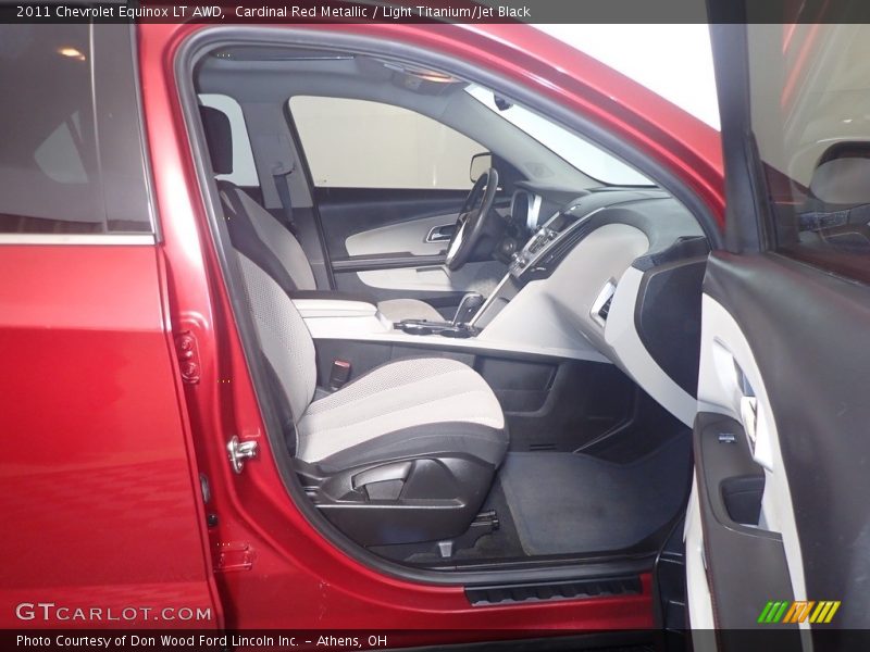 Cardinal Red Metallic / Light Titanium/Jet Black 2011 Chevrolet Equinox LT AWD
