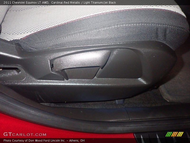 Cardinal Red Metallic / Light Titanium/Jet Black 2011 Chevrolet Equinox LT AWD