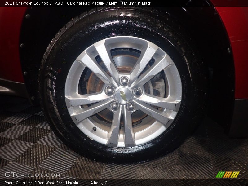 Cardinal Red Metallic / Light Titanium/Jet Black 2011 Chevrolet Equinox LT AWD