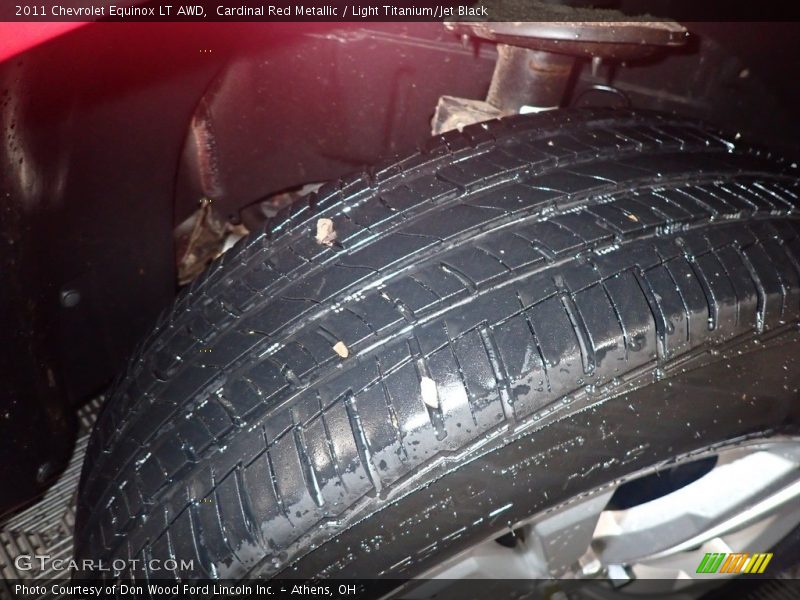 Cardinal Red Metallic / Light Titanium/Jet Black 2011 Chevrolet Equinox LT AWD