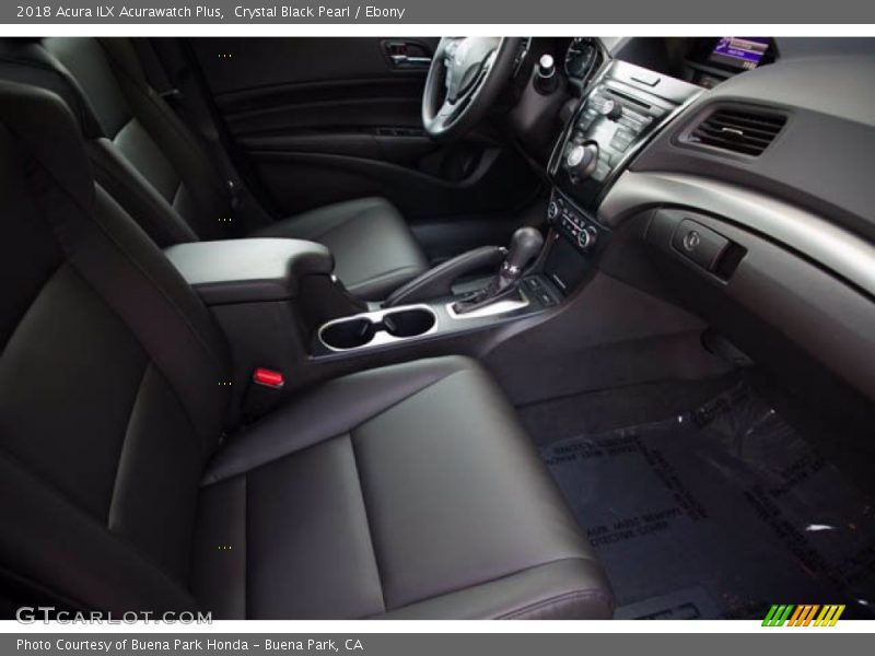 Crystal Black Pearl / Ebony 2018 Acura ILX Acurawatch Plus