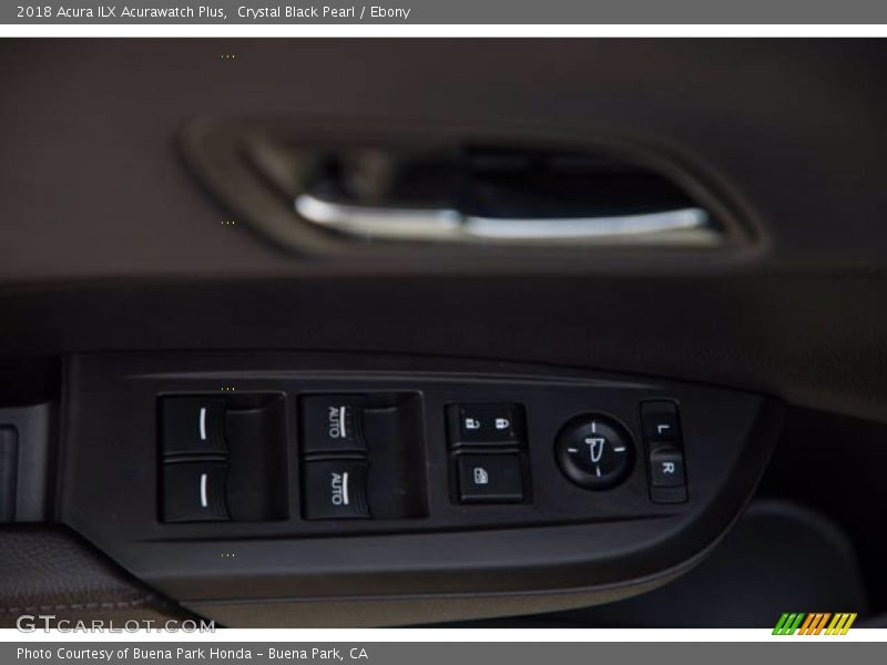 Crystal Black Pearl / Ebony 2018 Acura ILX Acurawatch Plus