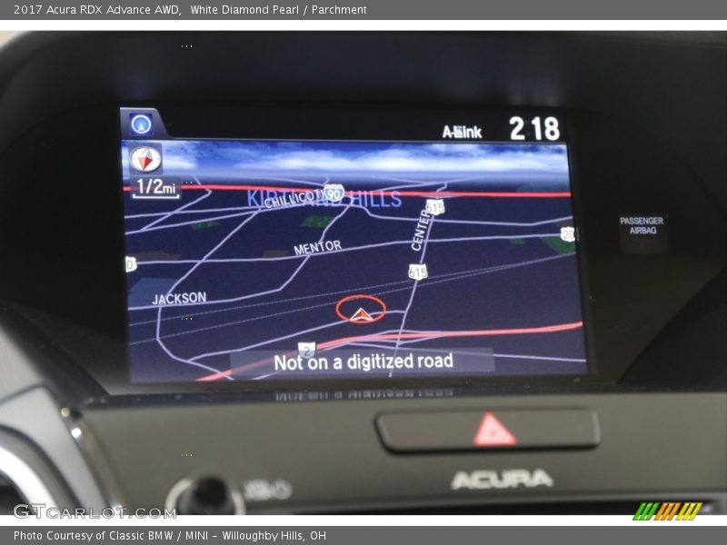 White Diamond Pearl / Parchment 2017 Acura RDX Advance AWD