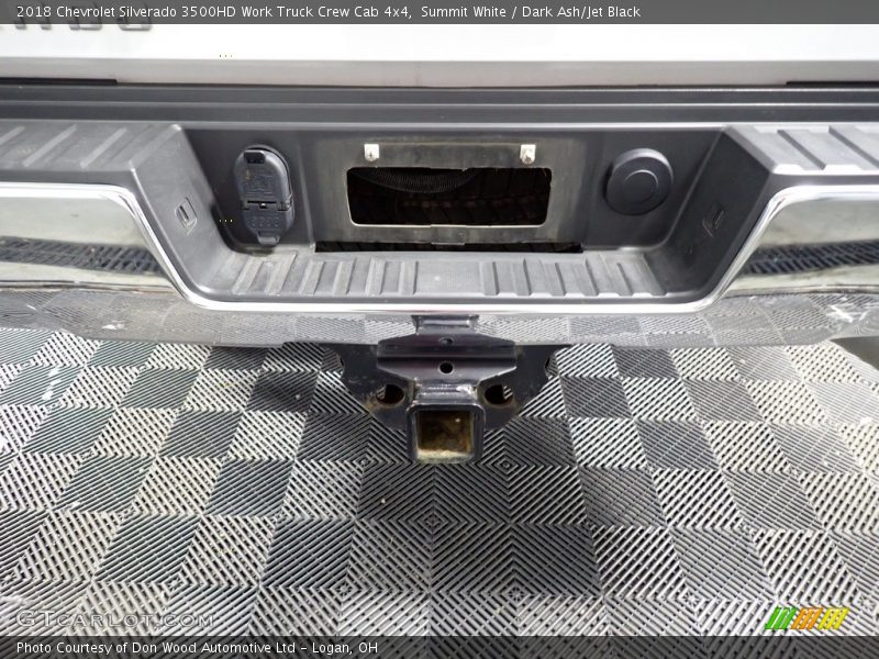 Summit White / Dark Ash/Jet Black 2018 Chevrolet Silverado 3500HD Work Truck Crew Cab 4x4