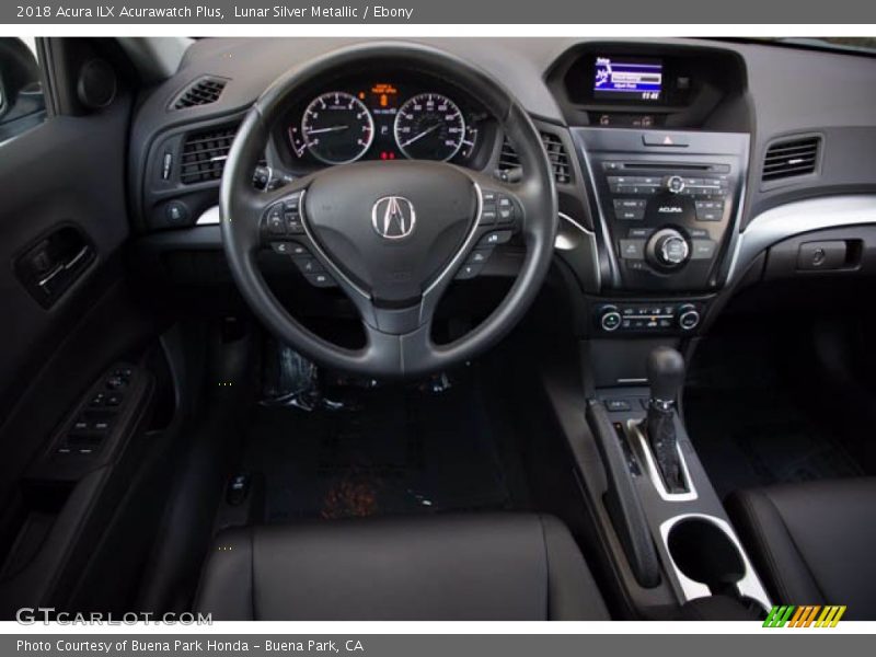 Lunar Silver Metallic / Ebony 2018 Acura ILX Acurawatch Plus