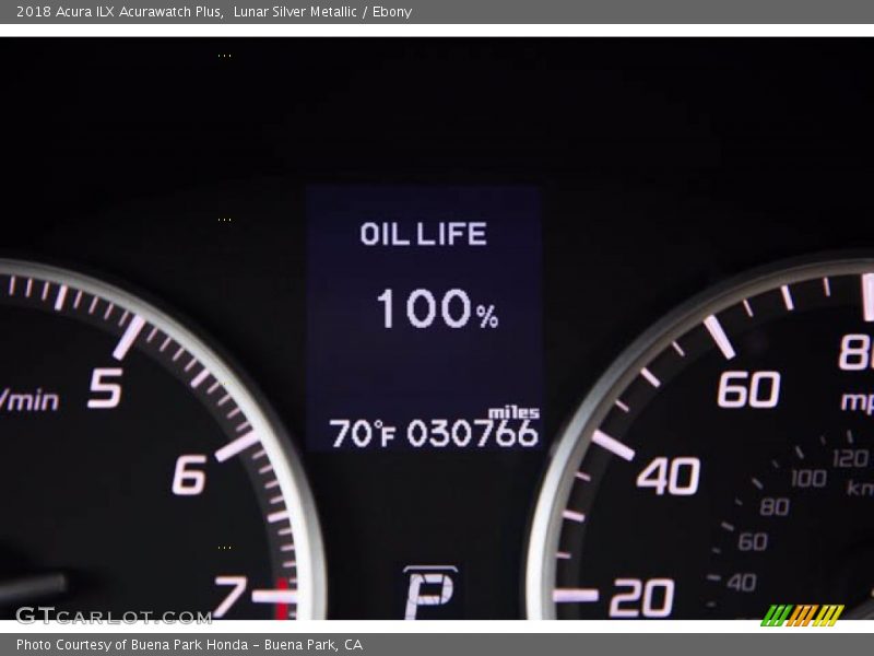 Lunar Silver Metallic / Ebony 2018 Acura ILX Acurawatch Plus