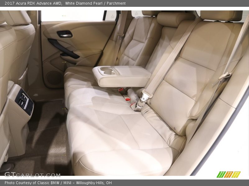 White Diamond Pearl / Parchment 2017 Acura RDX Advance AWD