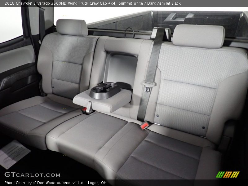 Summit White / Dark Ash/Jet Black 2018 Chevrolet Silverado 3500HD Work Truck Crew Cab 4x4