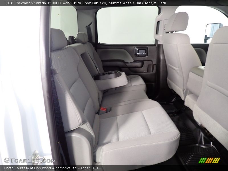 Summit White / Dark Ash/Jet Black 2018 Chevrolet Silverado 3500HD Work Truck Crew Cab 4x4
